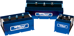 Newmar Powering the Network Battery Isolators for 12V, 24V and 48V DC battery bank management