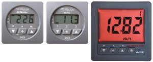 Digital Instruments for AC and DC Power applications including Voltage, Frequency and Amps by Newmar Powering the Network