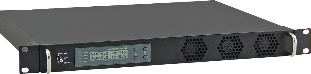 Rackmount DC-AC Inverter, 1 RU, 1000 Watts Output by Newmar Powering the Network