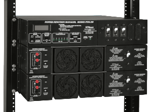 Rack Mount Power Module Series, 12V DC, 24V DC 48V DC, 10 Amps to 80 Amps with Power Function Manager, model PFM-500, by Newmar Powering the Network image