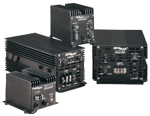 Heavy Duty Power Supply Series, Wall Mount, Mobile Mount and Bench Mount, 12V DC and 24V DC, 5 amps to 35 amps by Newmar Powering the Network