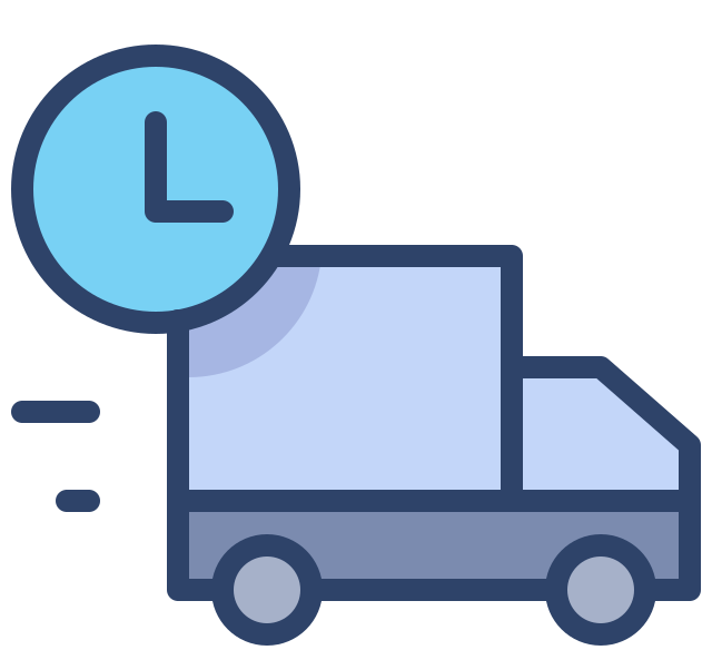 Roll Truck to Schedule Icon